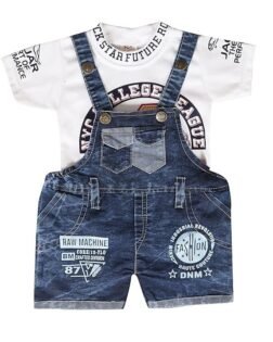 Denim Dungaree Set